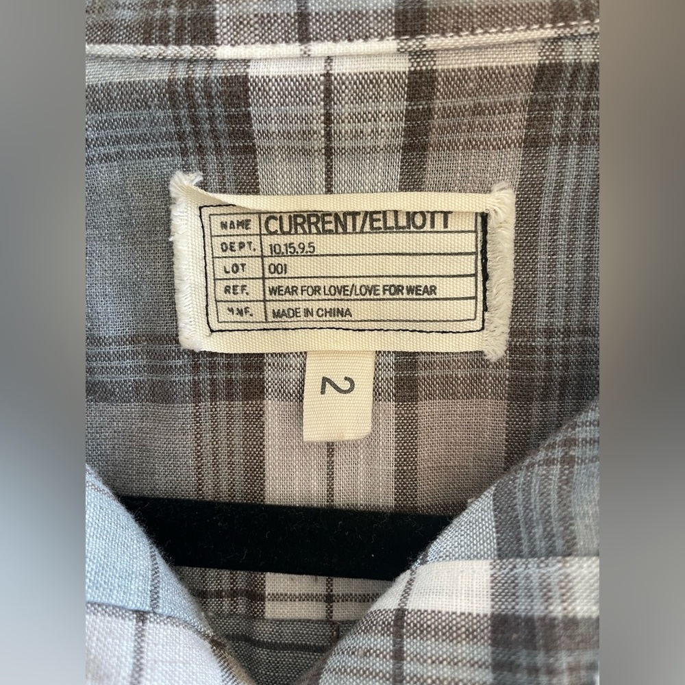 Current/Elliott Button Down - Medium - image 2